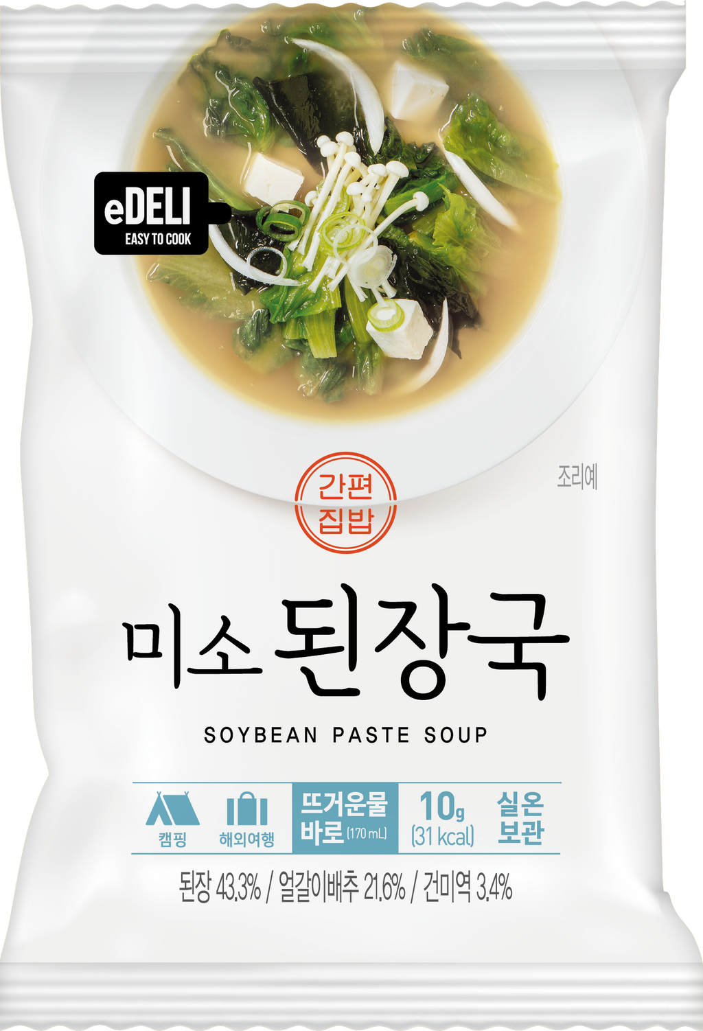 Donglim Miso Soybean Paste Soup package back