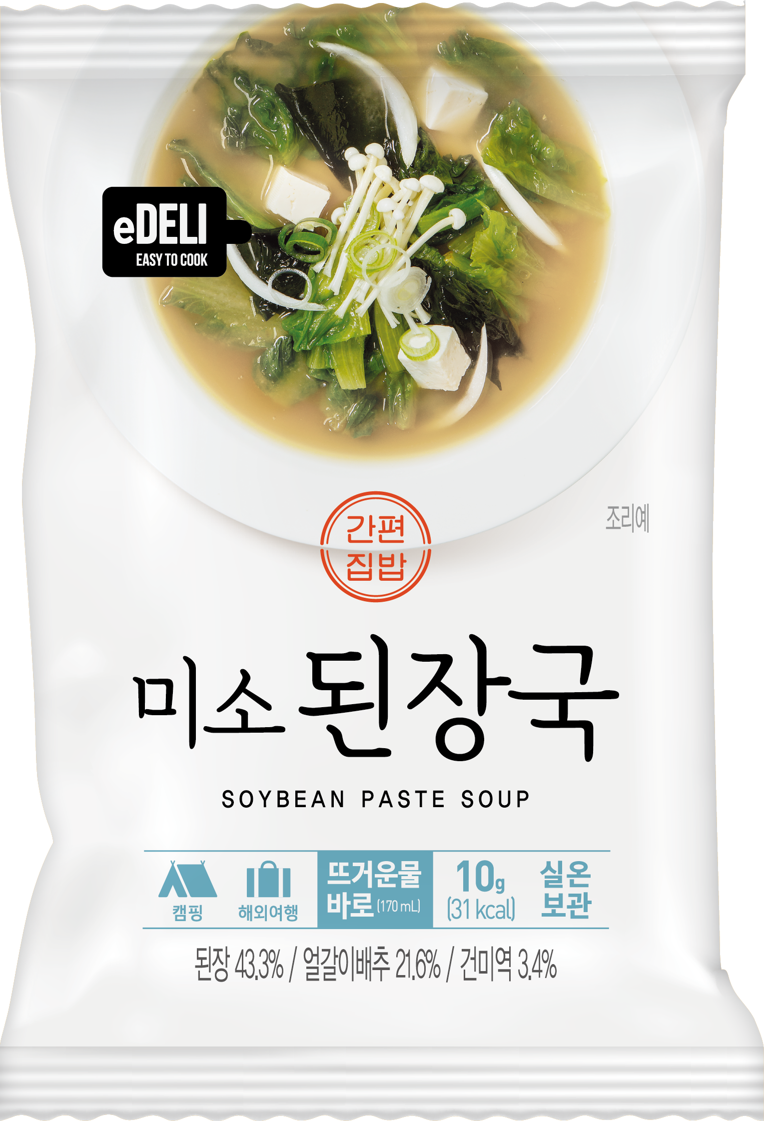 Donglim Miso Soybean Paste Soup package back